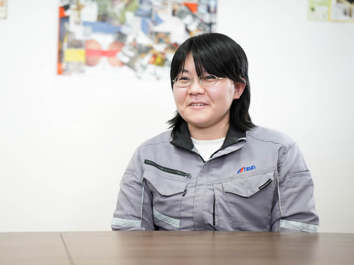 自由な発想で自分を活かせるニッシンでの成長